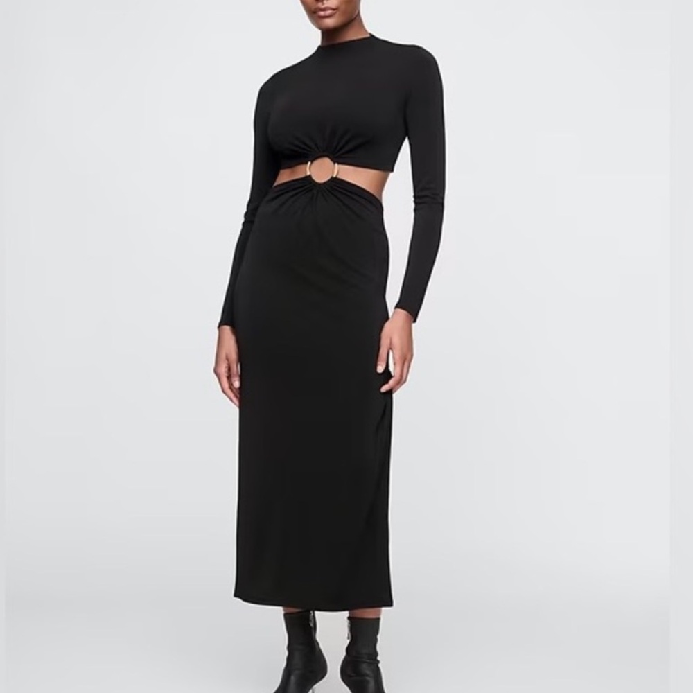 NWT Black Cult Gaia X GAP Maxi Dress Medium